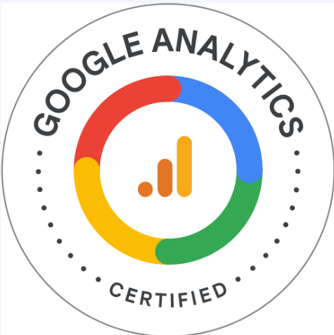 Certification by Google Analytics 